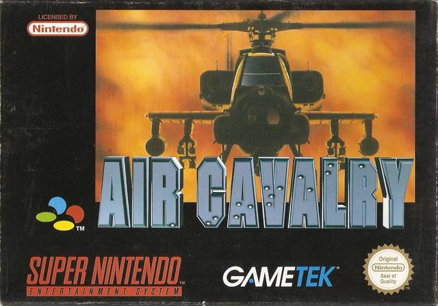 Carátula del juego Air Calvary (Snes)