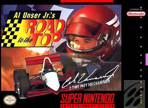 Carátula del juego Al Unser Jr's Road to the Top (Snes)