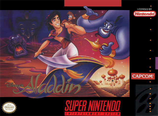 Carátula del juego Aladdin (Snes)