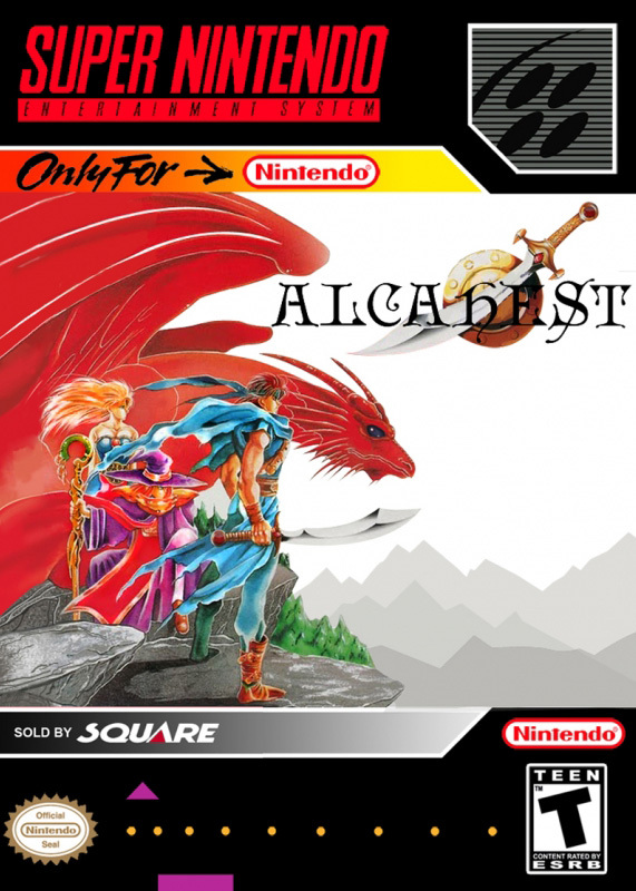 Carátula del juego Alcahest (SNES)