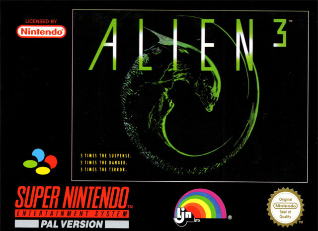 Carátula del juego Alien 3 (Snes)
