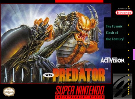 Carátula del juego Alien vs Predator (Snes)