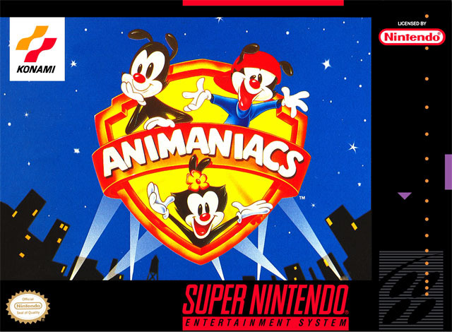 Carátula del juego Animaniacs (Snes)
