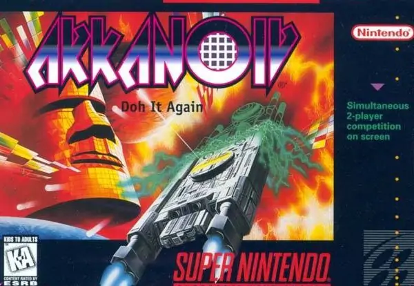 Portada de la descarga de Arkanoid – Doh it Again