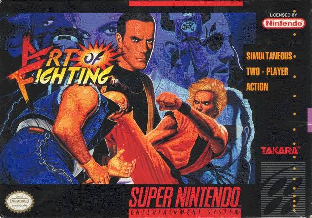 Carátula del juego Art Of Fighting (snes)