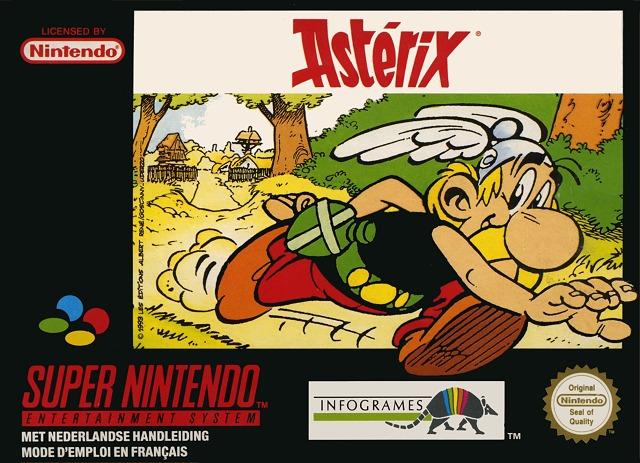 Carátula del juego Asterix (SNES)