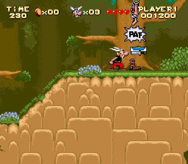 Pantallazo del juego online Asterix (SNES)