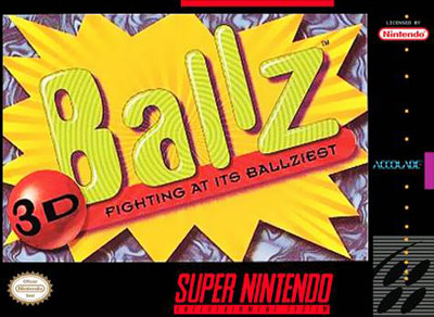 Carátula del juego Ballz 3D (Snes)