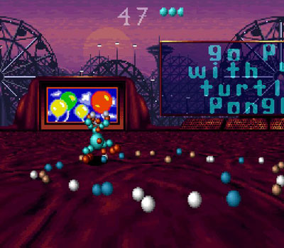 Pantallazo del juego online Ballz 3D (Snes)