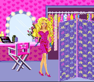 Pantallazo del juego online Barbie Super Model (Snes)