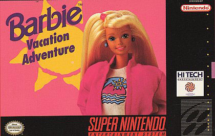 Carátula del juego Barbie Vacation Adventure (Snes)