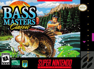 Carátula del juego BASS Masters Classic (Snes)