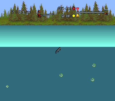 Pantallazo del juego online BASS Masters Classic (Snes)