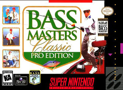 Carátula del juego BASS Masters Classic - Pro Edition (Snes)
