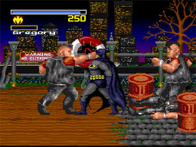 Pantallazo del juego online Batman (Beta) (Snes)