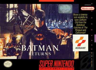 Carátula del juego Batman Returns (Snes)