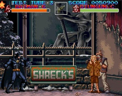 Pantallazo del juego online Batman Returns (Snes)