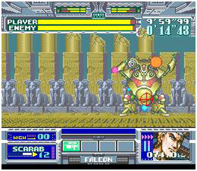 Pantallazo del juego online Battle Clash (SNES)