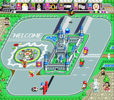 Pantallazo del juego online Battle Cross (SNES)