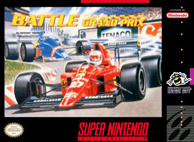 Carátula del juego Battle Grand Prix (Snes)