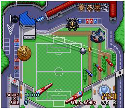 Pantallazo del juego online Battle Pinball (SNES)