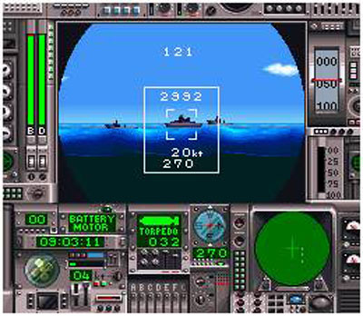 Pantallazo del juego online Battle Submarine (SNES)