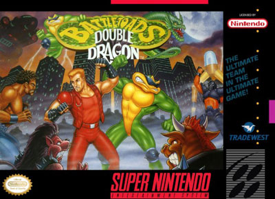 Carátula del juego Battletoads - Double Dragon - The Ultimate Team (Snes)