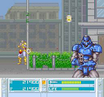 Pantallazo del juego online Bazooka Blitzkrieg (SNES)