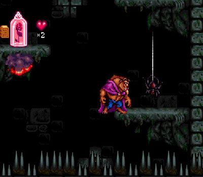 Pantallazo del juego online Beauty & the Beast (Snes)