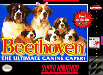 Carátula del juego Beethoven - The Ultimate Canine Caper (Snes)