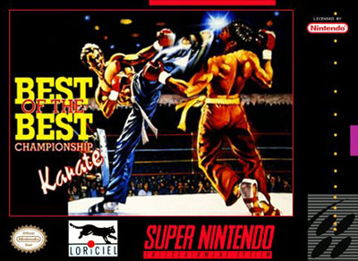 Carátula del juego Best of the Best - Championship Karate (Snes)