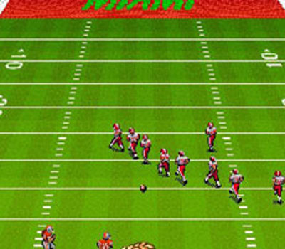 Pantallazo del juego online Bill Walsh College Football (Snes)