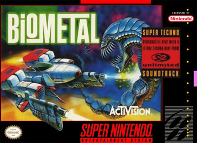 Carátula del juego BioMetal (Snes)