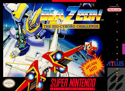 Carátula del juego BlaZeon (Snes)