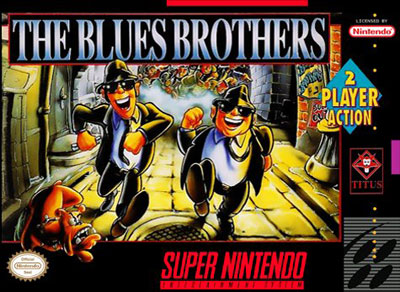 Carátula del juego The Blues Brothers (Snes)