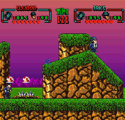 Pantallazo del juego online The Blues Brothers (Snes)