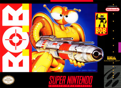 Carátula del juego BOB (Snes)