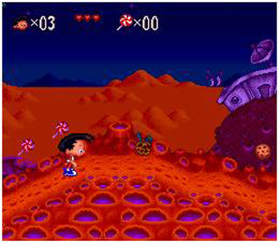 Pantallazo del juego online Bobby's World (Snes)