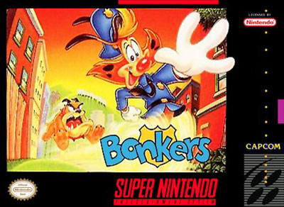 Carátula del juego Disney's Bonkers (Snes)