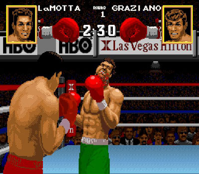 Pantallazo del juego online Boxing Legends of the Ring (Snes)