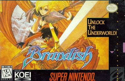 Carátula del juego Brandish (Snes)