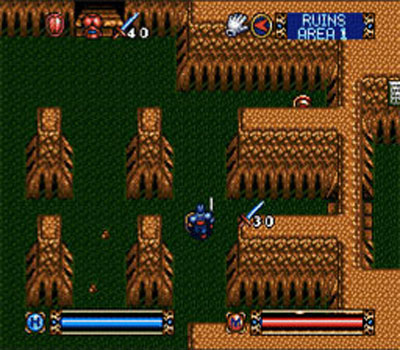 Pantallazo del juego online Brandish (Snes)