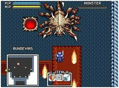 Pantallazo del juego online Brandish 2 (SNES)