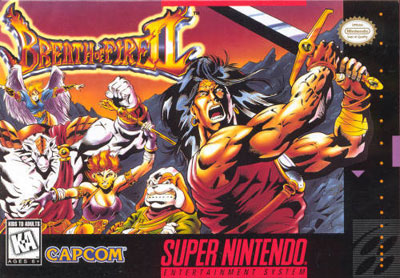 Carátula del juego Breath of Fire II (Snes)