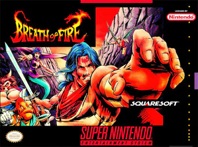 Portada de la descarga de Breath of Fire