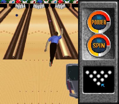 Pantallazo del juego online Brunswick World Tournament of Champions (Snes)