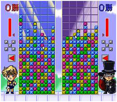 Pantallazo del juego online Bishoujo Senshi Sailor Moon S Kondo wa Puzzle de Oshioki yo (SNES)