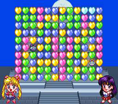 Pantallazo del juego online Bishoujo Senshi Sailor Moon S Kurukkurin (SNES)