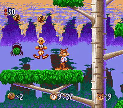 Imagen de la descarga de Bubsy in Claws Encounters of the Furred Kind