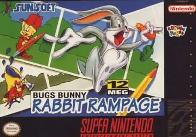 Portada de la descarga de Bugs Bunny in Rabbit Rampage